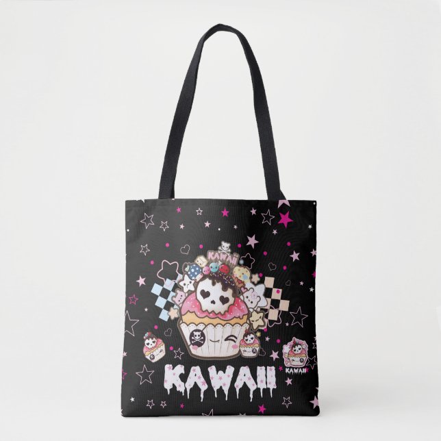 Kawaii Schädelkleine kuchen Tasche (Vorderseite)