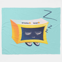 Kawaii Schlafalarm Uhr Fleecedecke