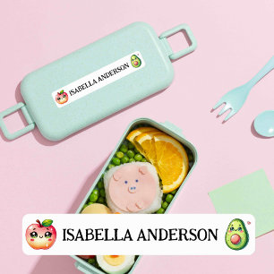Kawaii Schule Süßes Design Wasserfestes Etikett