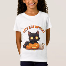 Kawaii Schwarze Katze Süßes oder Saures Halloween 