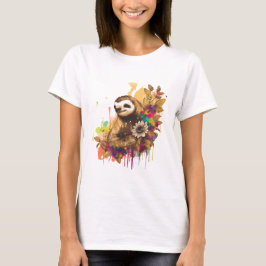 Kawaii Sloth. T-Shirt