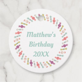 Kawaii Smiling Candy Geschenk Tag für die Personal Geschenkanhänger