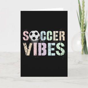 Kawaii Soccer Vibes Score Prinzessin Ziel Kinder F Karte