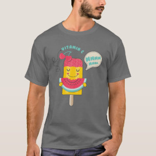Kawaii Sommerfrüchte Urlaub Eiscreme Vitamin Fu T-Shirt