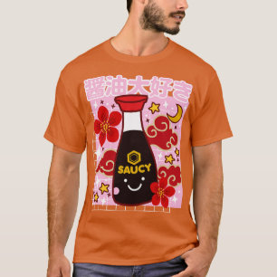Kawaii Soy Sauce Niedlich I Liebe Shoyu Japanische T-Shirt
