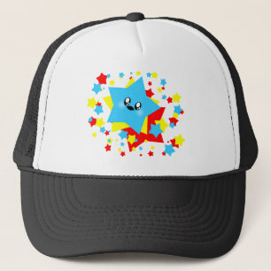 KAWAII SPIELT KOSMISCHE EXPLOSION die Hauptrolle Truckerkappe