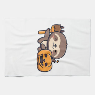 kawaii spooky Faultier Classic T-Shirt Geschirrtuch