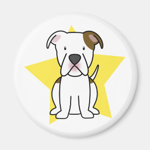 Kawaii Star American Bulldog Magnet