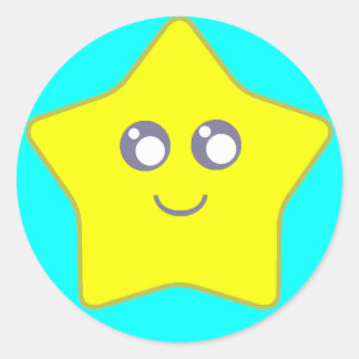 Kawaii Star Aufkleber
