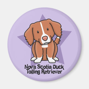 Kawaii Star Nova Scotia Duck Tolling Retriever Magnet