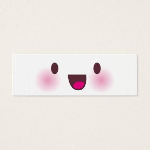 Kawaii stellen Lesezeichen gegenüber