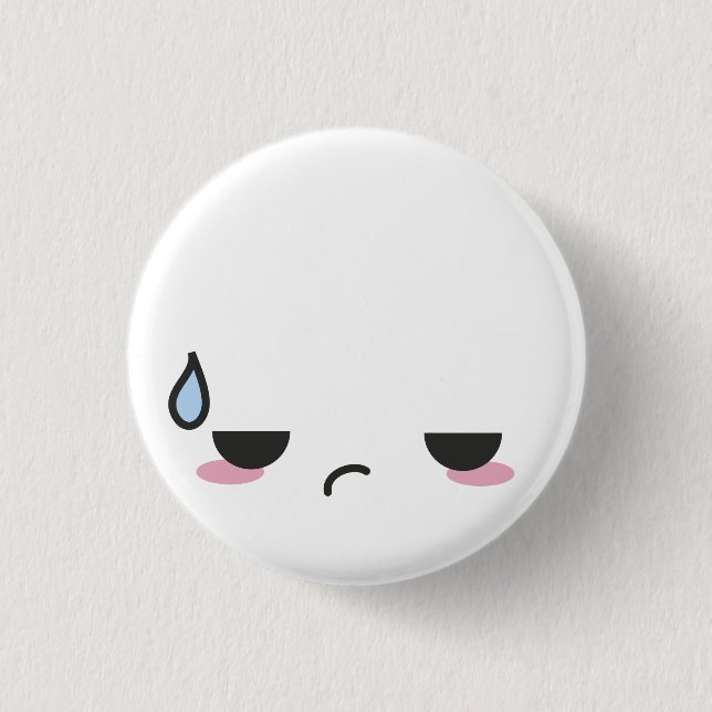 Kawaii stellt gegenüber button (Vorderseite)