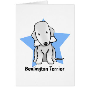 Kawaii Stern Bedlington Terrier