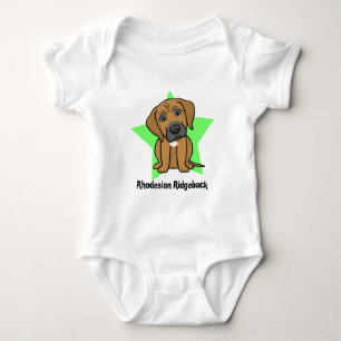Kawaii Stern Rhodesian Ridgeback Baby-Strampler Baby Strampler