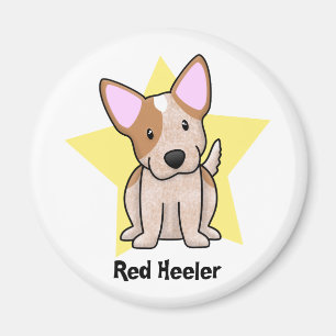 Kawaii Stern-Rot Heeler Magnet