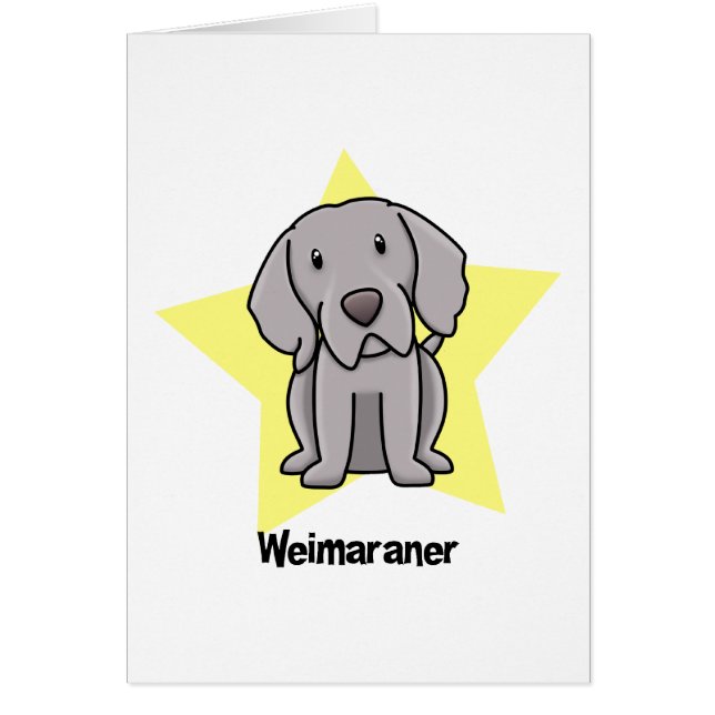 Kawaii Stern Weimaraner (Vorne)