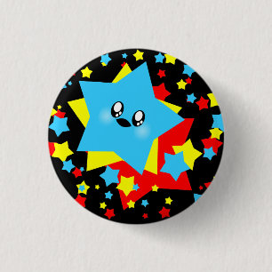 KAWAII STERNE KOSMISCHER BURST BUTTON