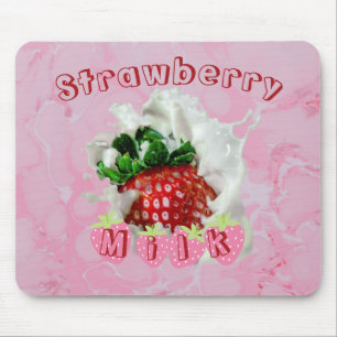 Kawaii Strawberry Summer Fruit Niedlich Food Thema Mousepad