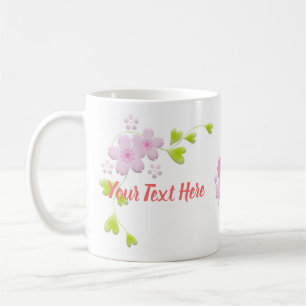 Kawaii Style Sakura Cherry Tree Blossom Kaffeetasse