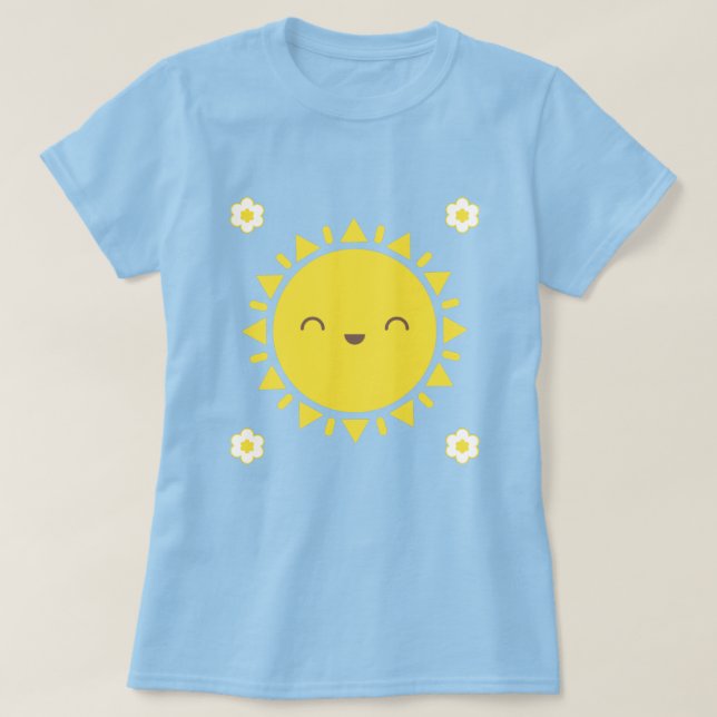 Kawaii Sunny Days T-Shirt (Design vorne)
