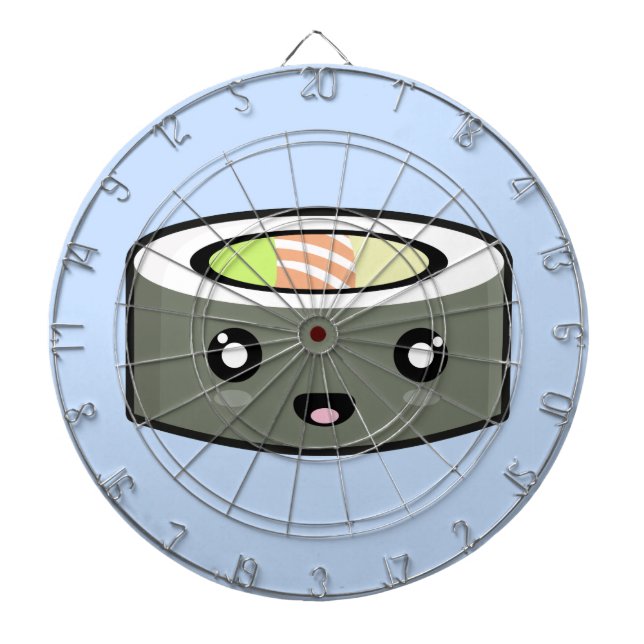 Kawaii Sushi Dartscheibe (vorne)