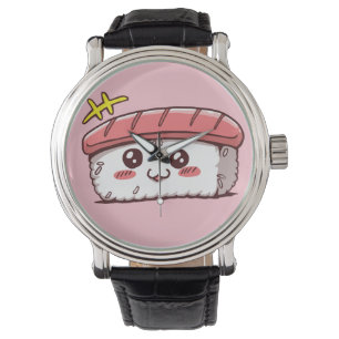 Kawaii Sushi Niedlich Japanisches Essen Armbanduhr