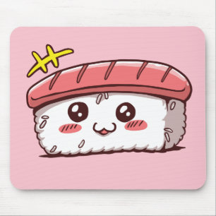 Kawaii Sushi Niedlich Japanisches Essen Mousepad