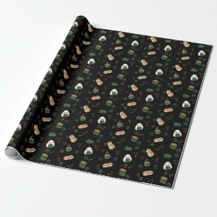 Kawaii Sushi-Party-Verpackungs-Papier-niedliches Geschenkpapier