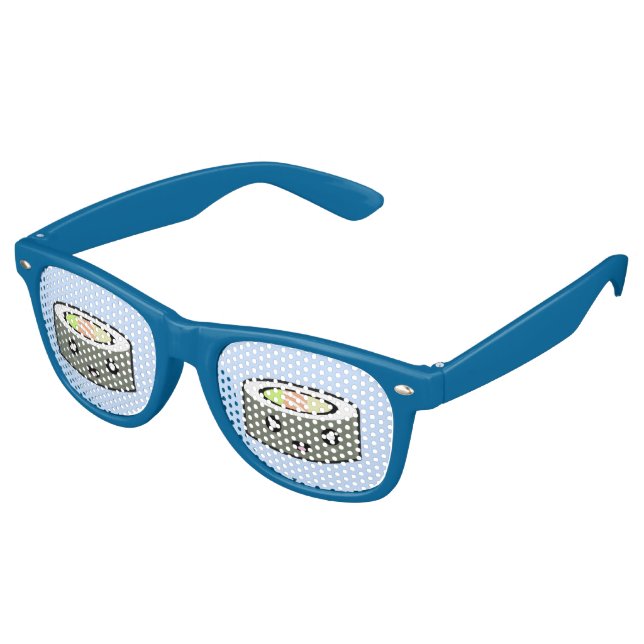 Kawaii Sushi Partybrille (Schrägansicht)