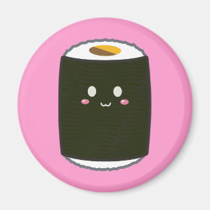 Kawaii Sushi-Rolle Magnet
