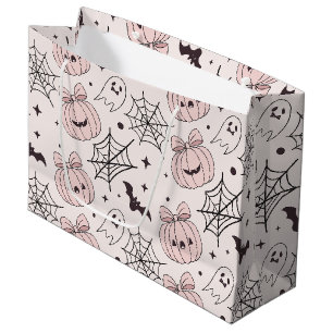Kawaii Süßer Rosa Gruseliger Halloween-Stil Große Geschenktüte