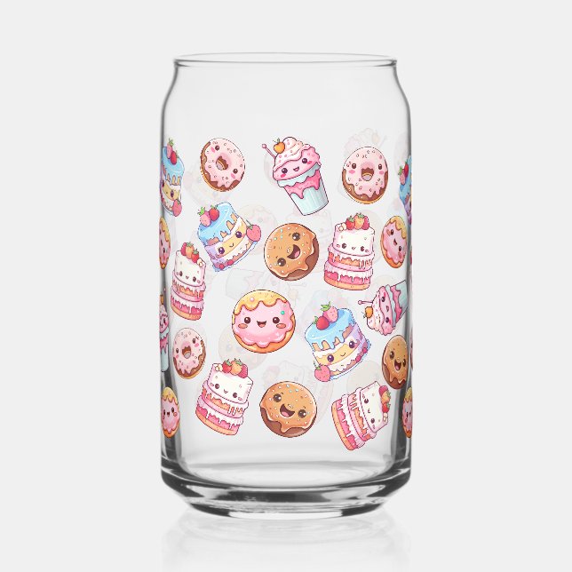 Kawaii Süßigkeiten Leckereien Glas kann Cup (Vorderseite)