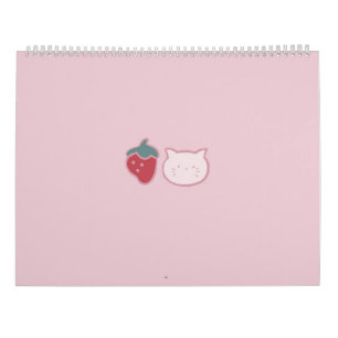 Kawaii Sweet Leckereien Kalender 2025 - Ziele*