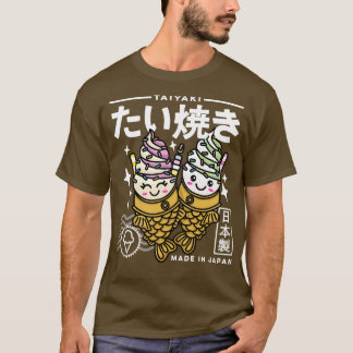 Kawaii Taiyaki Japanisch Food Niedlich Ästhetik Re T-Shirt