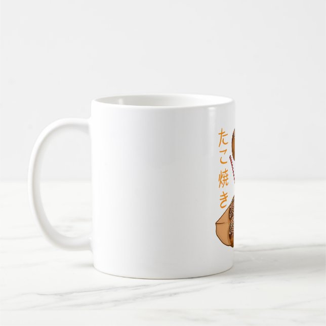 Kawaii Takoyaki Kaffeetasse (Links)