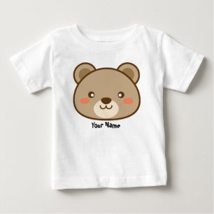 Kawaii Teddy Bear Baby T-shirt