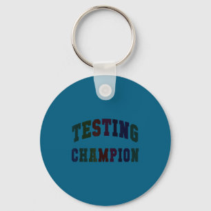 Kawaii Testchampion Testtag Lehrer bruh Mathe Schlüsselanhänger