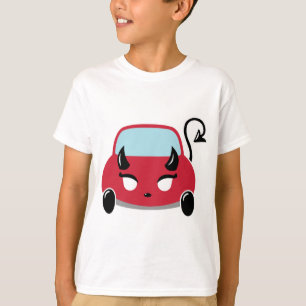 Kawaii-Teufel-Auto-T-Shirt T-Shirt