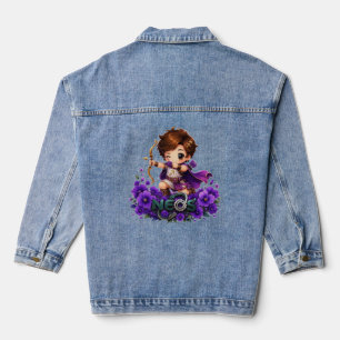 Kawaii Tierkreiszeichen Neos Schütze Jeansjacke