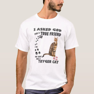 Kawaii Tiger Kitten Zitat Mama Vater Kostüme, Nied T-Shirt