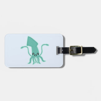 Kawaii Tintenfisch Gepäckanhänger