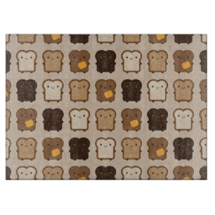 Kawaii Toast Schneidebrett