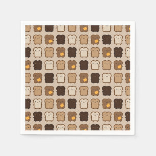 Kawaii Toast Serviette