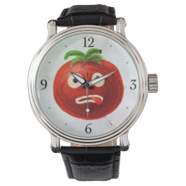 Kawaii Tomato Niedlich Funny Cartoon Gemüse Armbanduhr