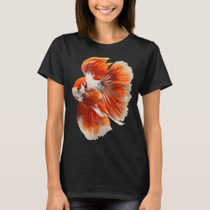 Kawaii-Totenkopf im Fischglas mit Fisch T-Shirt