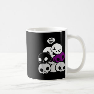 Kawaii Totenkopf-Stapel Süße Demiual-Sachen Stolz Kaffeetasse