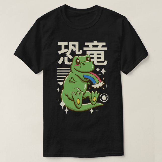 Kawaii TRex T-Shirt (Design vorne)
