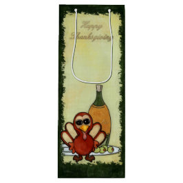 Kawaii Türkei Erntedank WEINZUGEHÖRIGE Geschenktüte Für Weinflaschen