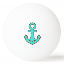 Kawaii Türkis Anchor - Whimsical & Cheerful