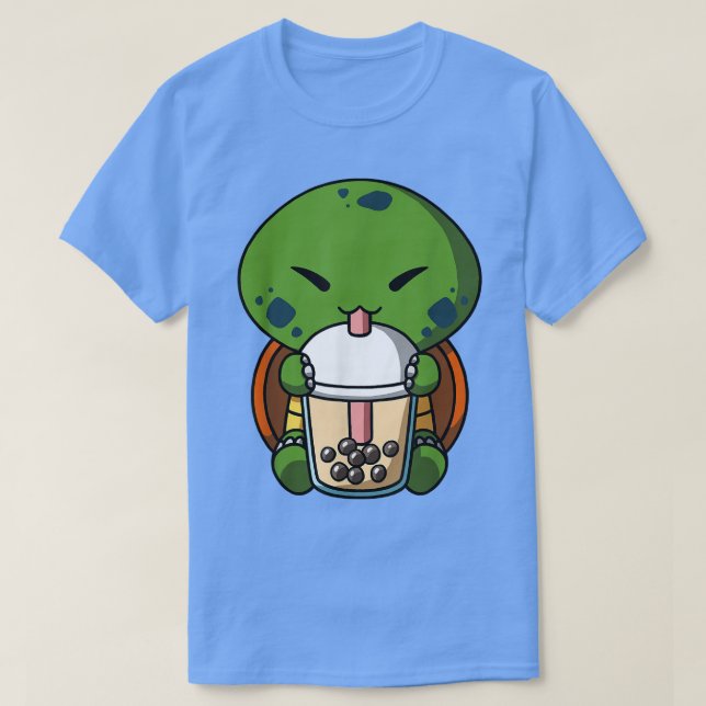 Kawaii Turtle Boba Milk Tea Bubble Tee Anime (Design vorne)